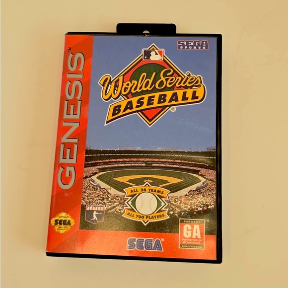 World Series Baseball (Sega Genesis, 1994) - Picture 1 of 4